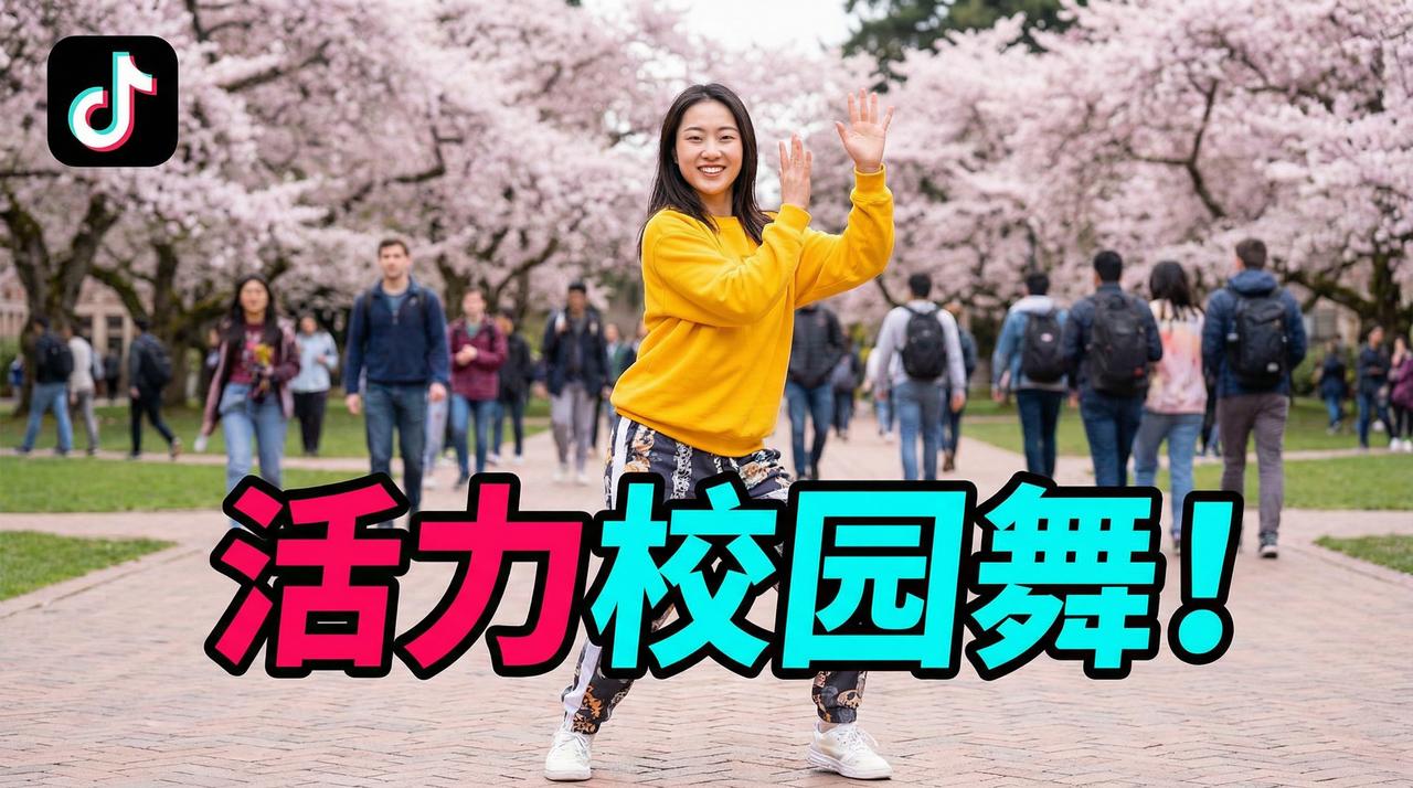 小蓝视频 - TikTok风格活力校园舞短传媒